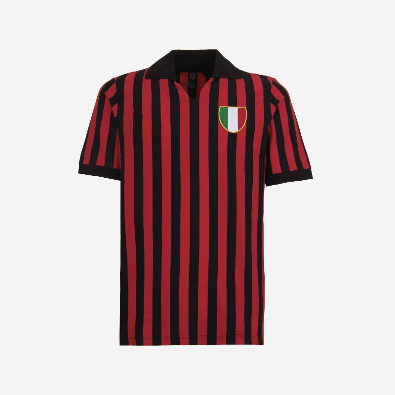 Maglia Calcio Vintage AC Milan Casa 1962-63 – Rossonera Classica
